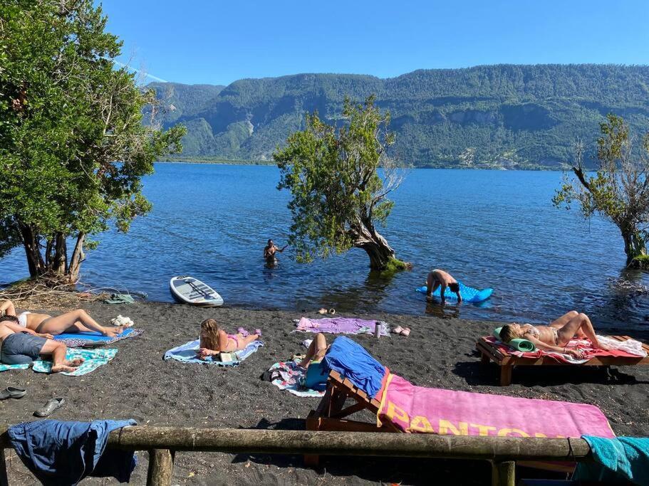 Gran Casa Orilla Playa,12 Personas,5 Dormitorios Coñaripe المظهر الخارجي الصورة